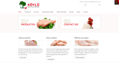 Desktop Screenshot of koylufood.com